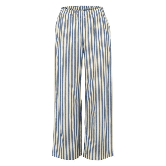 Stripe woven pants, GOTS