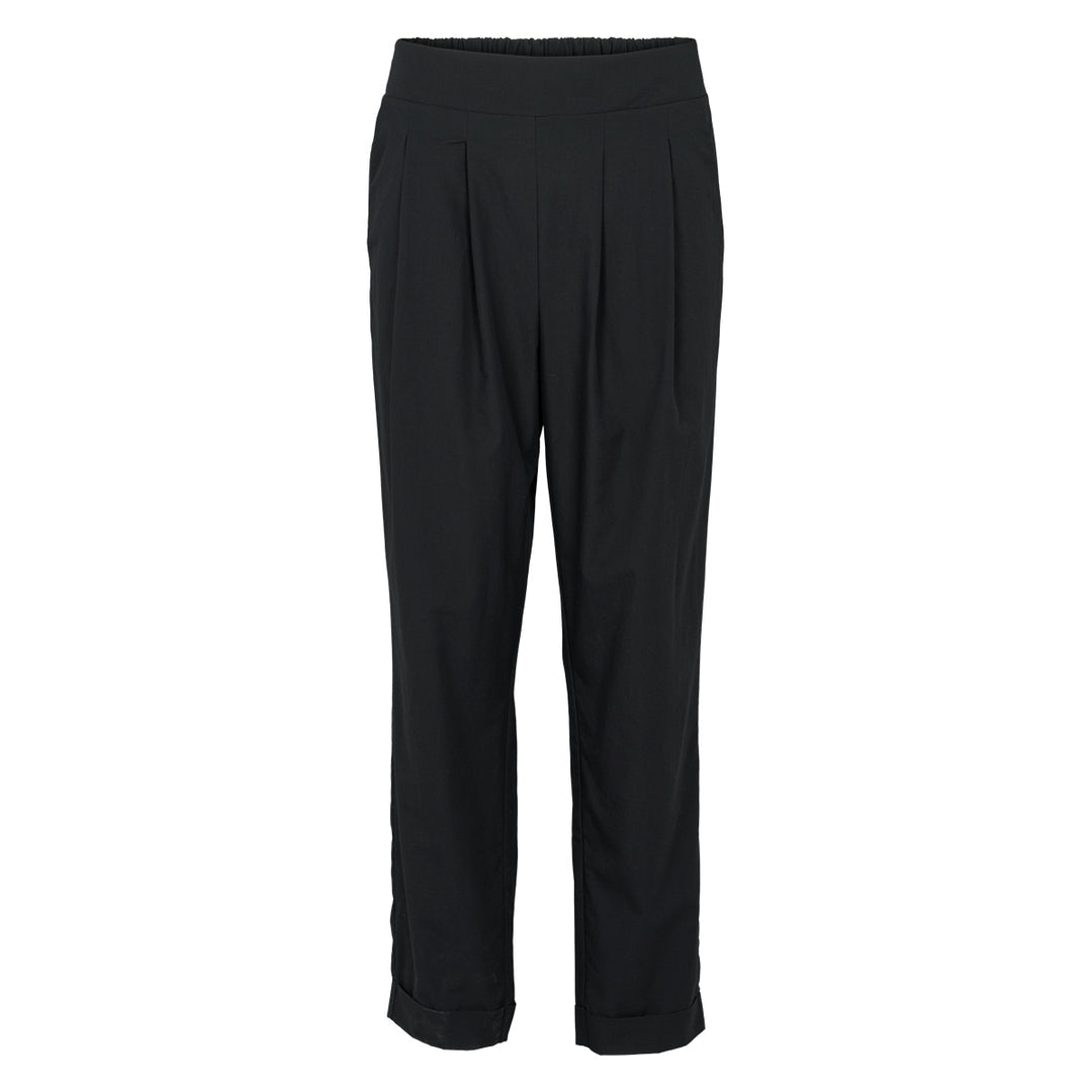 Organic stripe poplin pants, GOTS