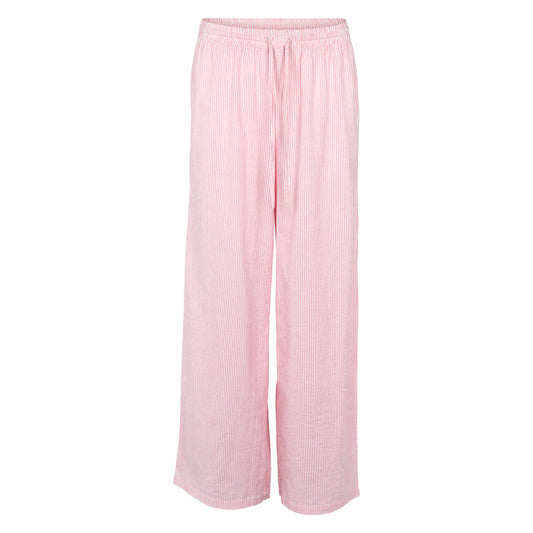 Stripe pinky pants, GOTS