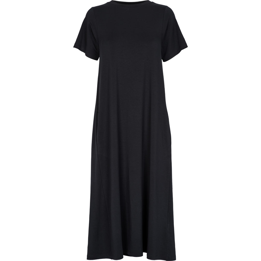 Tencel t-shirt kjole med lommer
