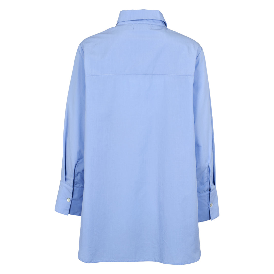 Organic cotton poplin shirt, GOTS