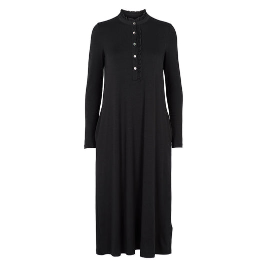 Tencel dress long-sleeve