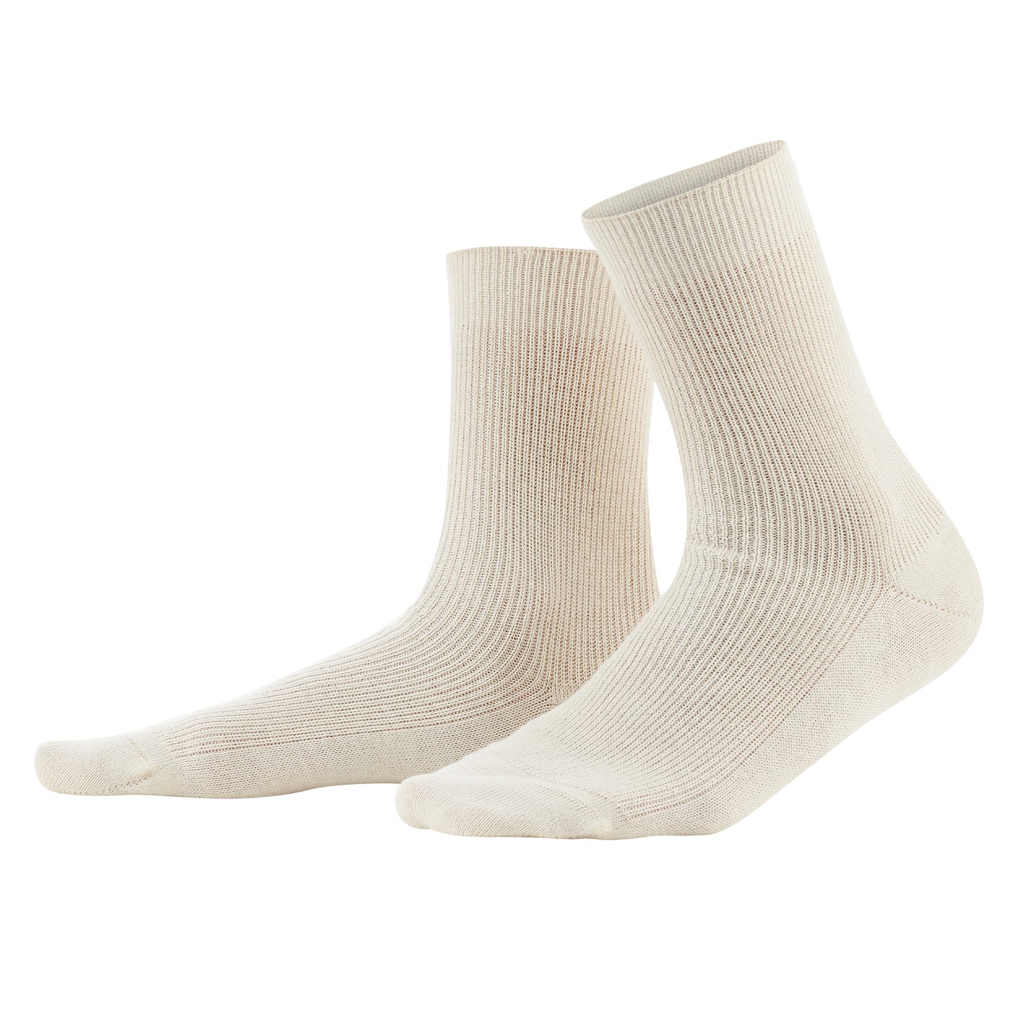 Wool/cotton socks, GOTS