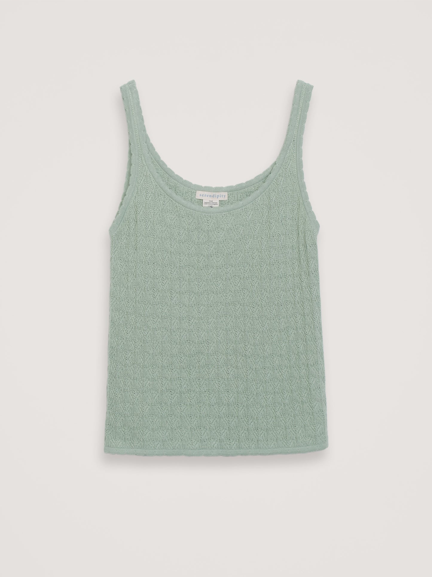Serendipity øko feather strik top, GOTS