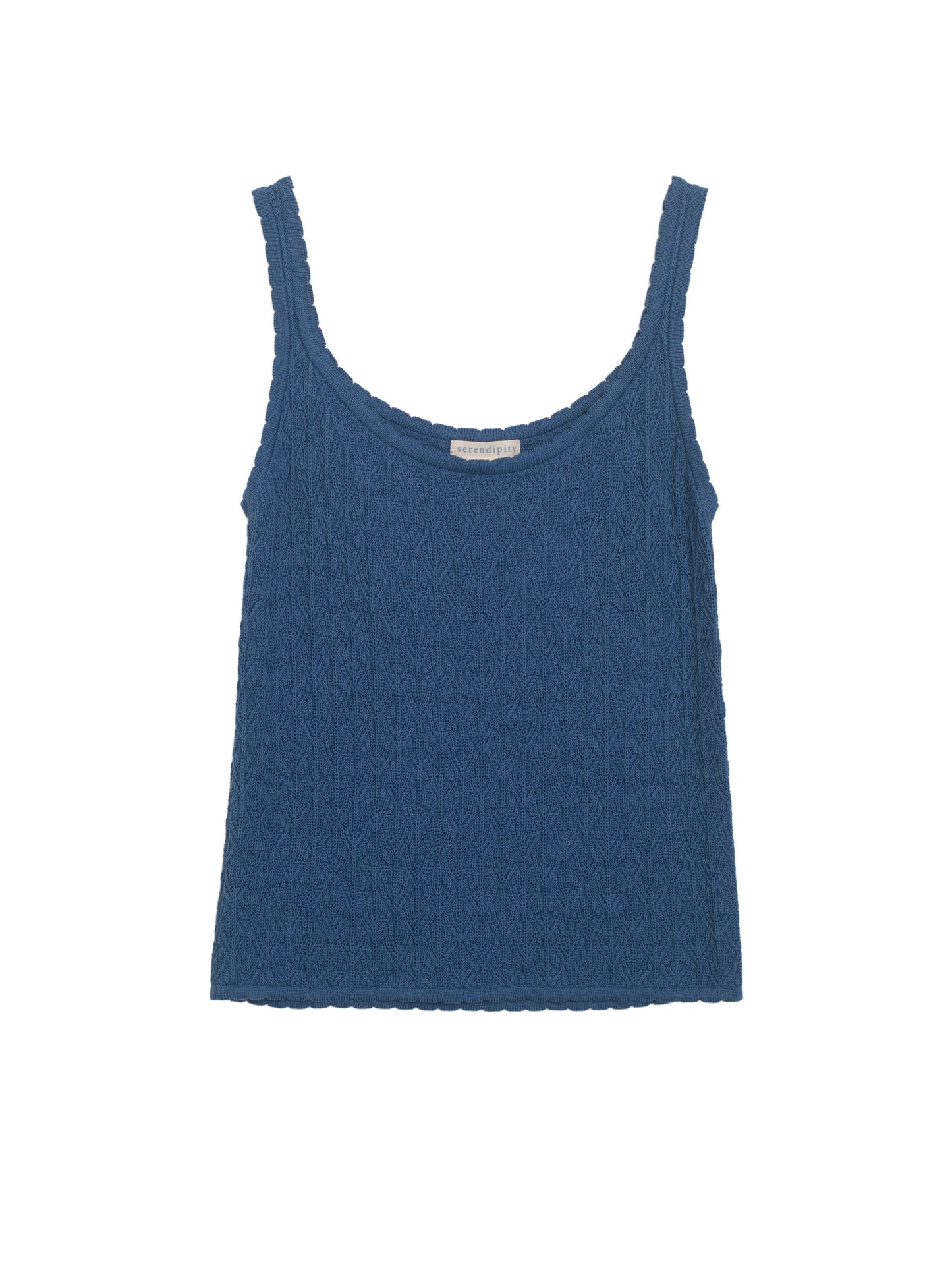 Serendipity øko feather strik top, GOTS