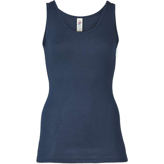 Tank top merino/silk, GOTS