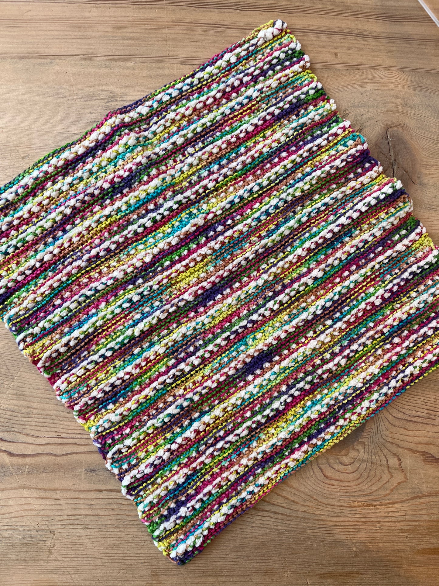 Lene Helmer håndstrikkede gæstehåndklæde