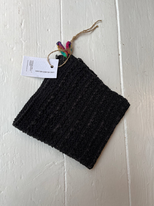 Lene Helmer håndstrikkede gæstehåndklæde