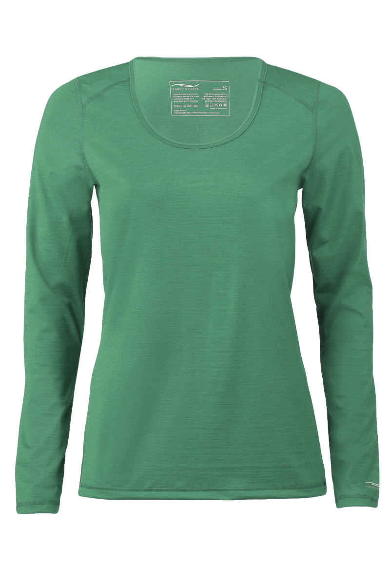 Sport Engel ladies' øko merino/silk long sleeved, GOTS