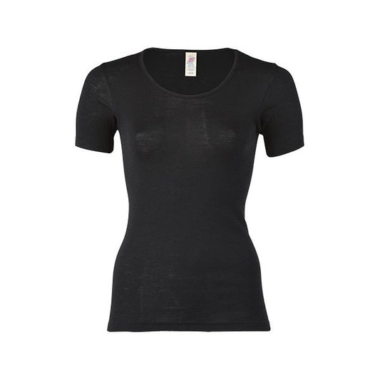 T-shirt merino/silk, GOTS