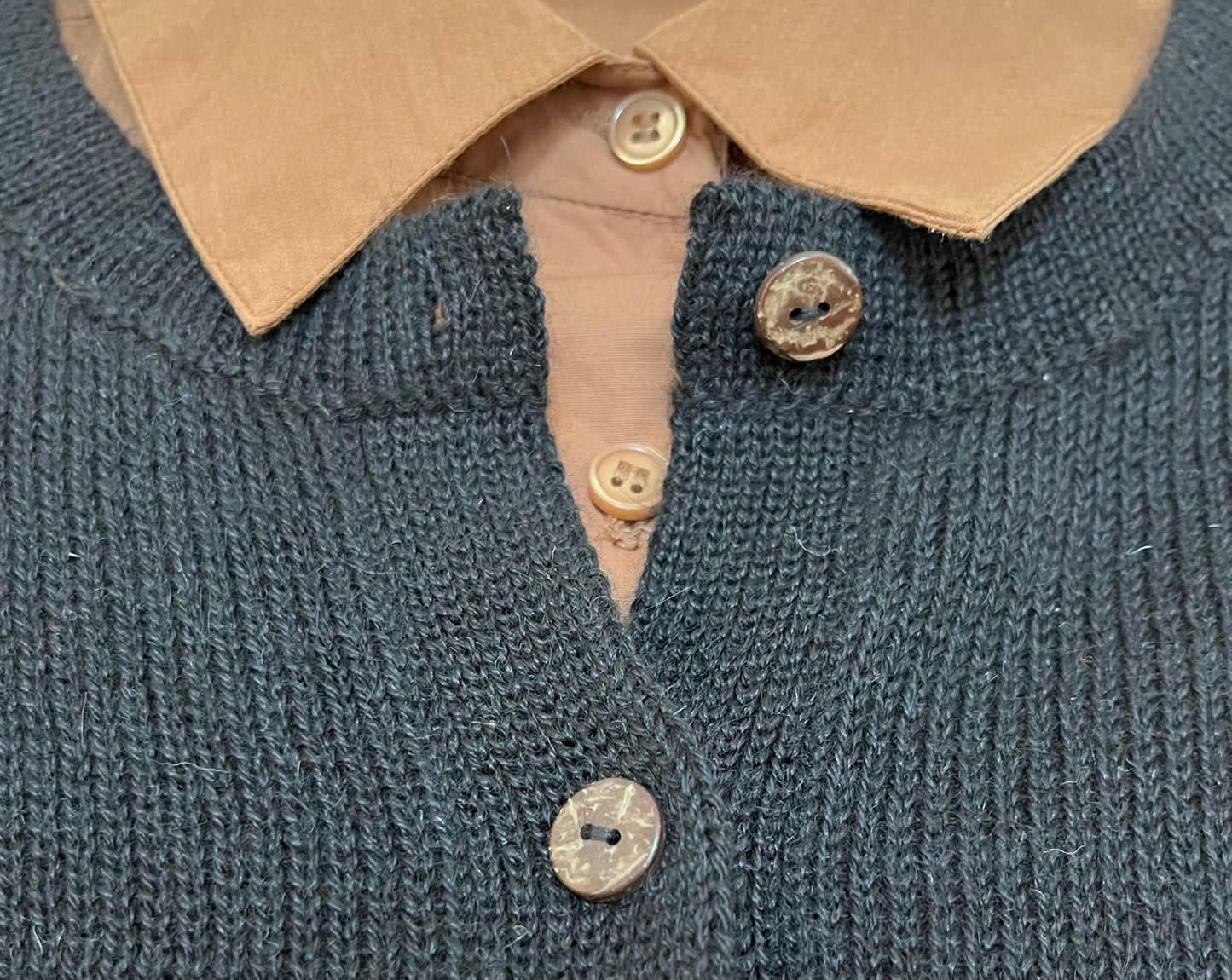 Sabrina llama wool cardigan