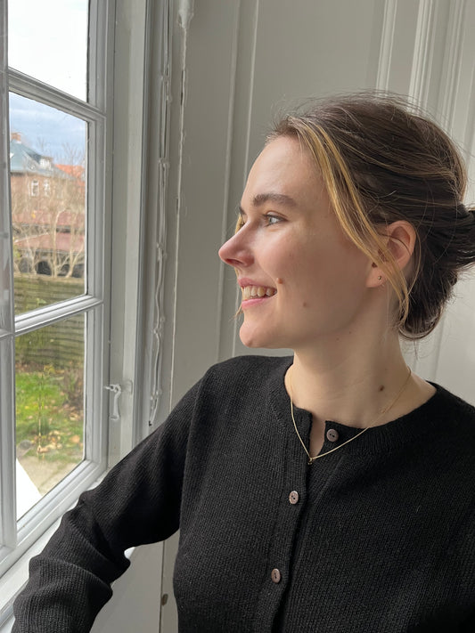 Sabrina llama wool cardigan