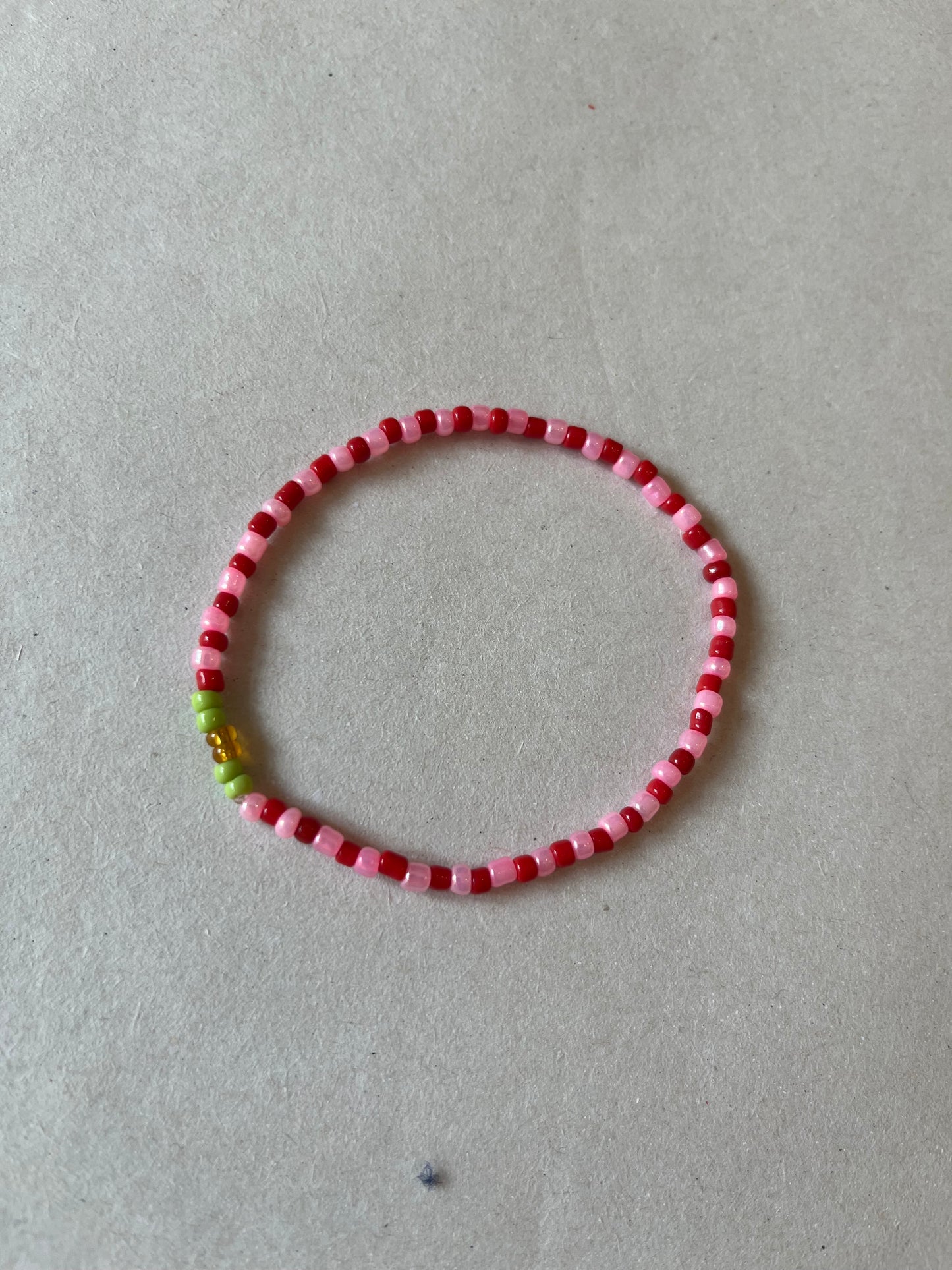 Handmade leather dog leash with beads - Lego