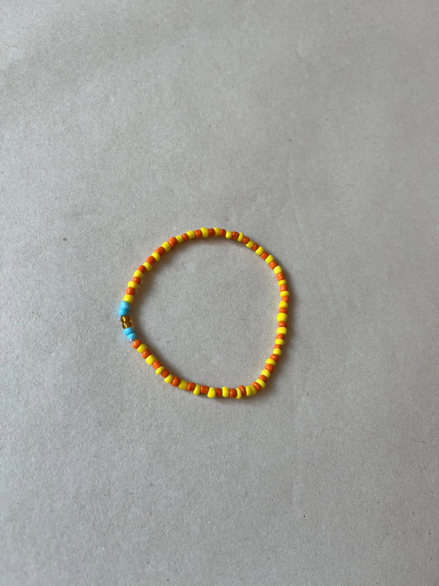 Handmade leather dog leash with beads - Lego