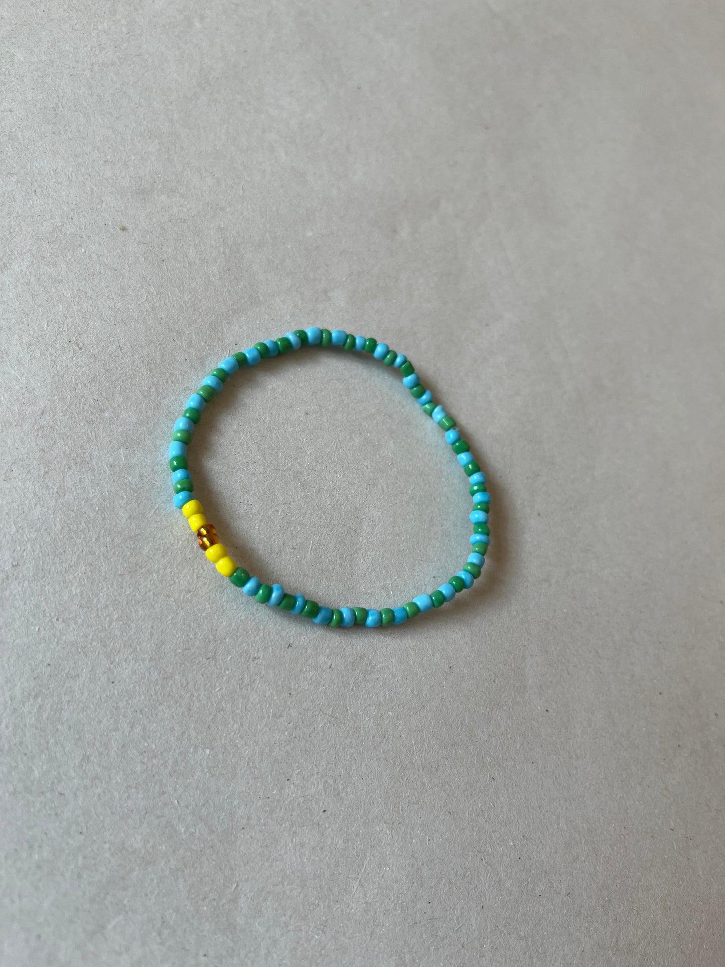 Handmade leather dog leash with beads - Lego
