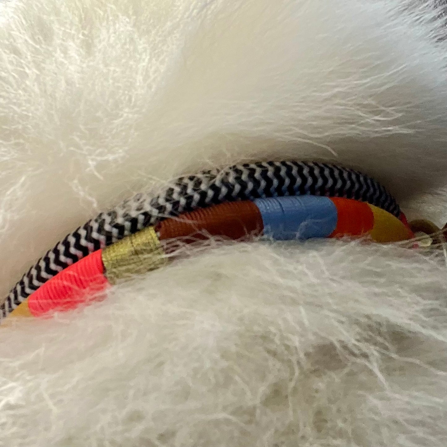 Håndlavet læder hundehalsbånd - Twine