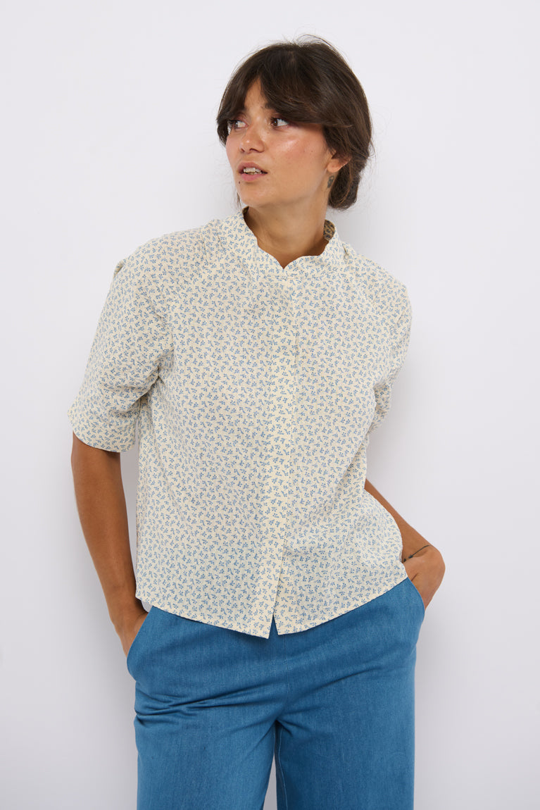 Tolsing Frida Shirt Black Stripes