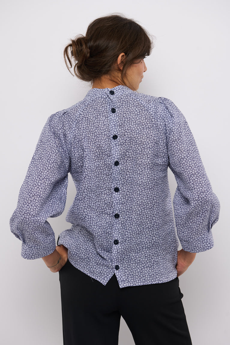 Tolsing Frida Shirt Black Stripes