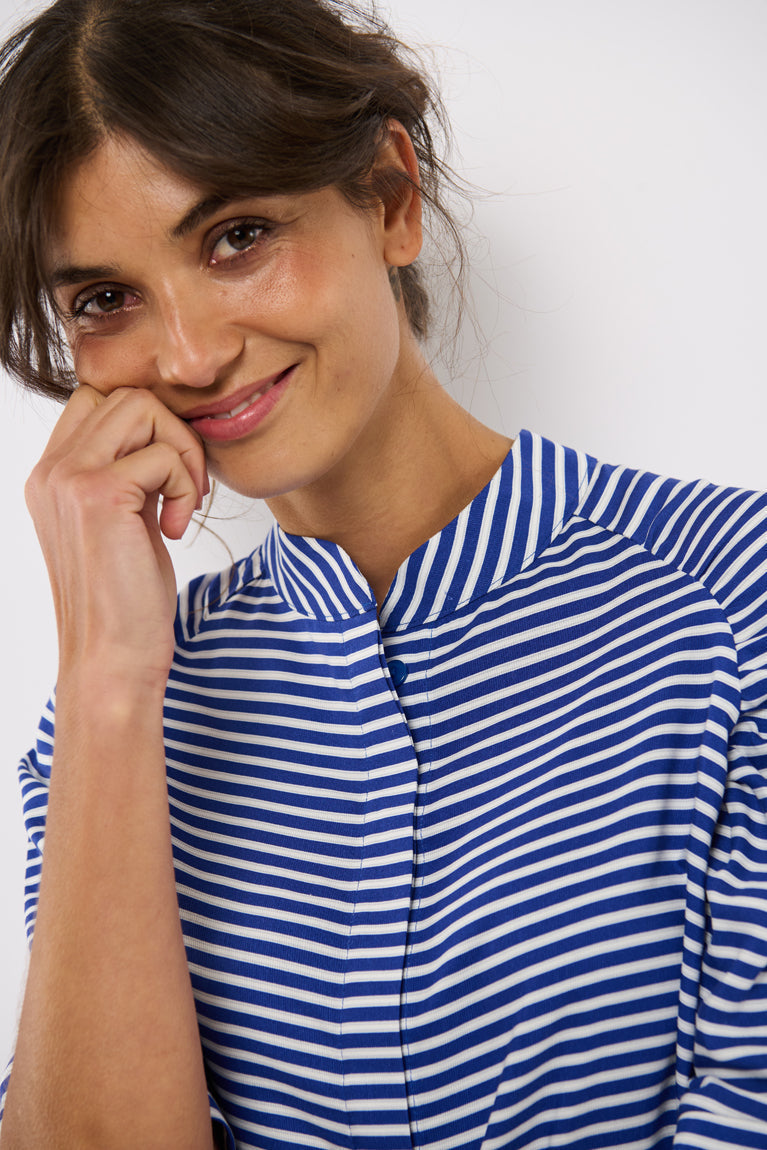 Tolsing Frida Shirt Black Stripes