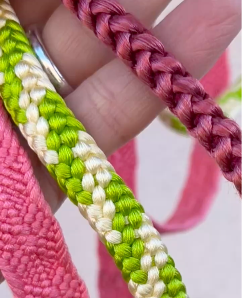 Ohayo vintage obijime silkebånd