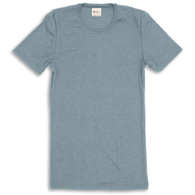 Men's merino/silk t-shirt, GOTS