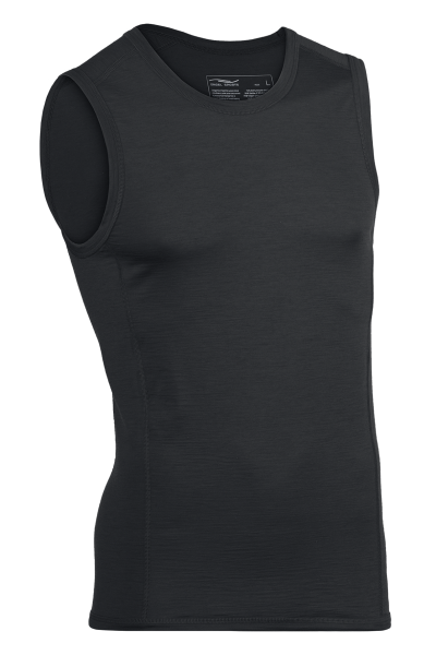 Sport Engel men's øko merino/silk singlet, GOTS
