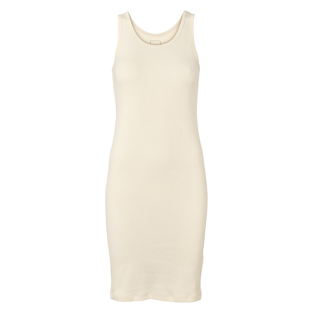 Calm rib tank dress, GOTS