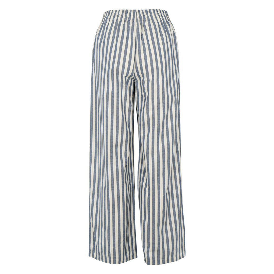 Stripe woven pants, GOTS