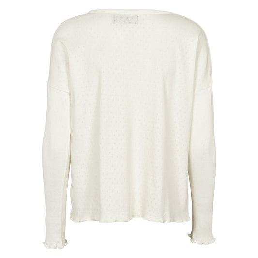 Organic pointinelle longsleeve, GOTS