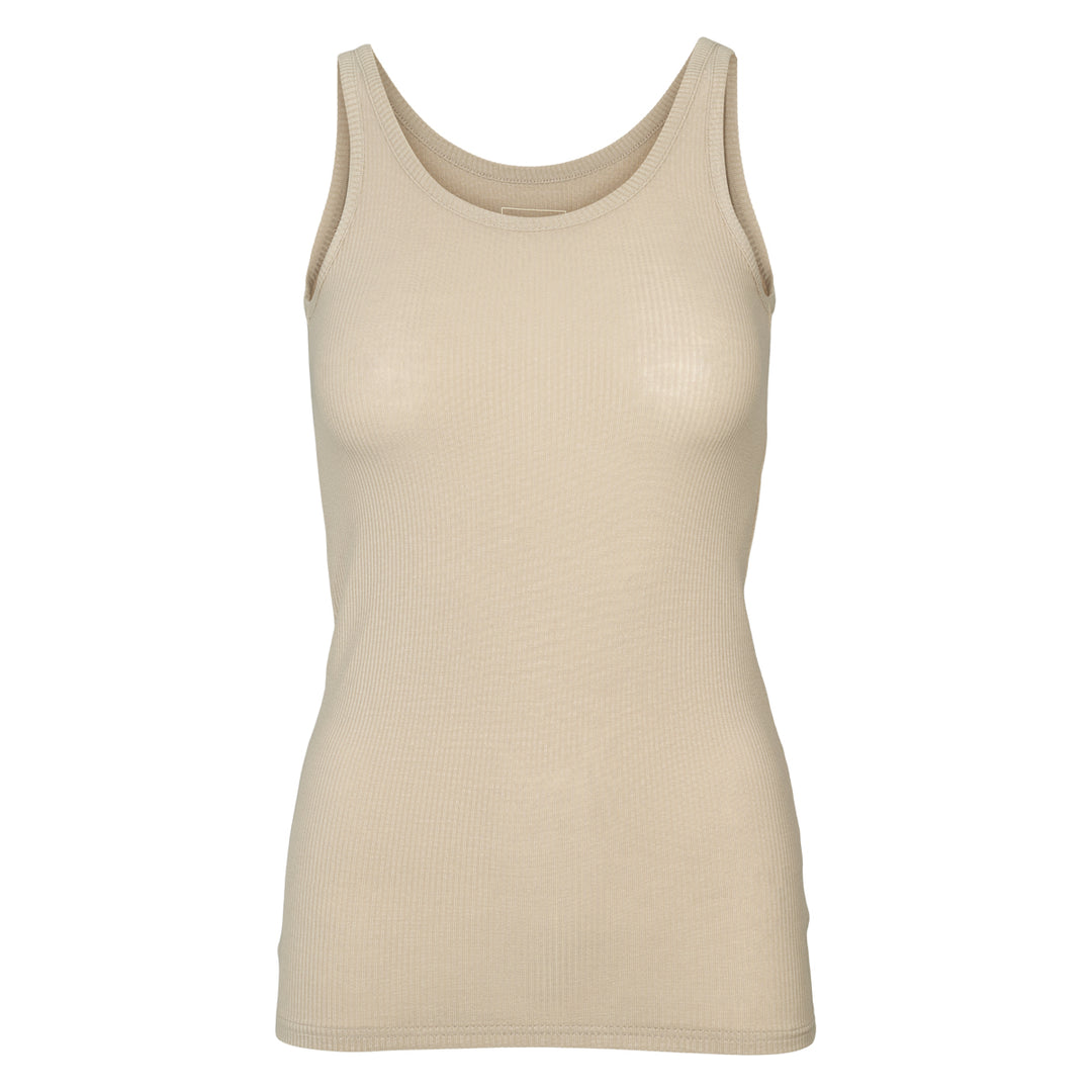 Tencel light rib top