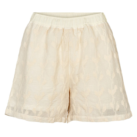 Organic woven flower shorts, GOTS