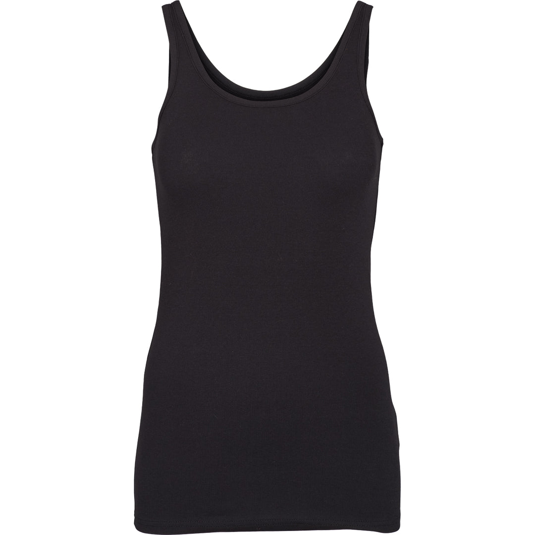 Calm rib tank top, GOTS
