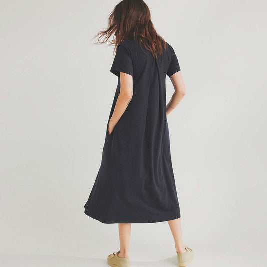 Tencel t-shirt kjole med lommer
