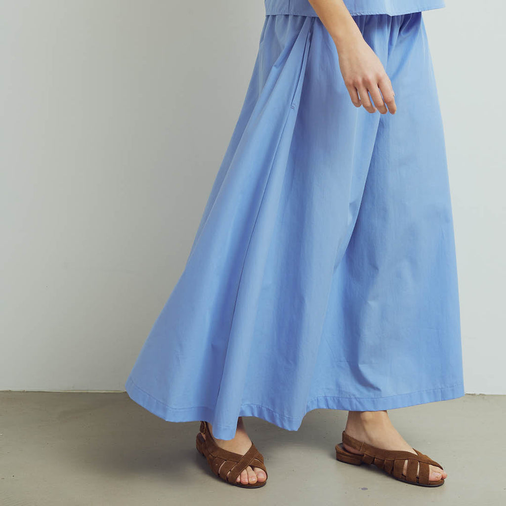 Poplin skirt, GOTS