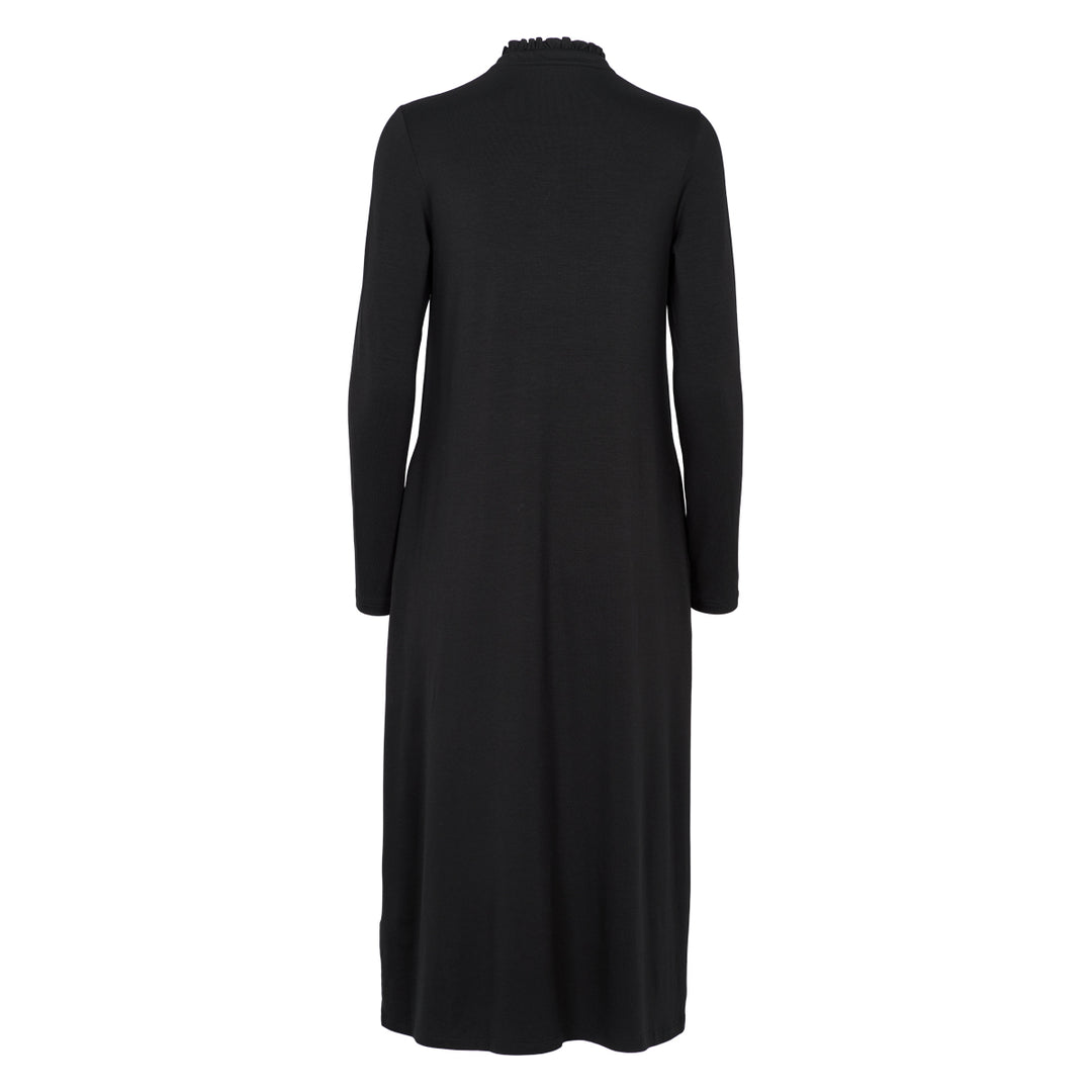Tencel dress long-sleeve