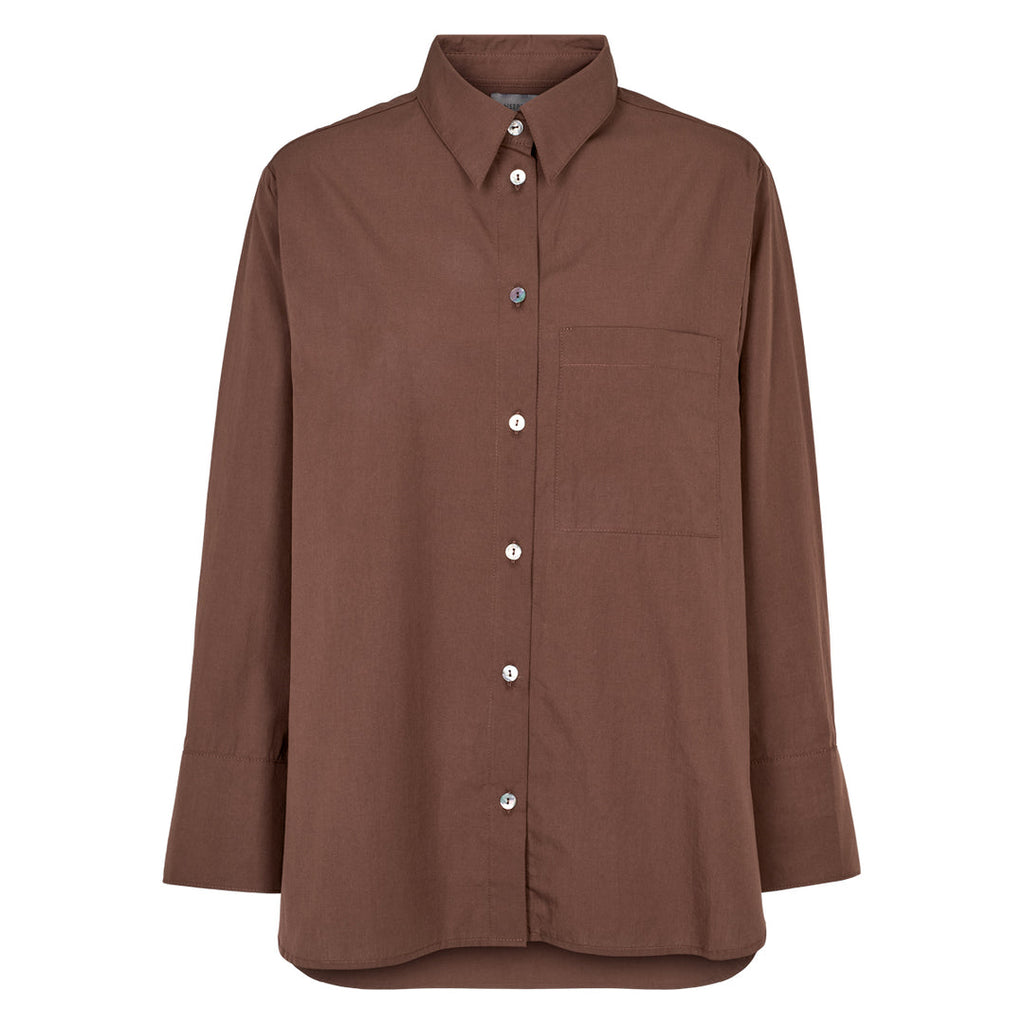Poplin shirt, GOTS