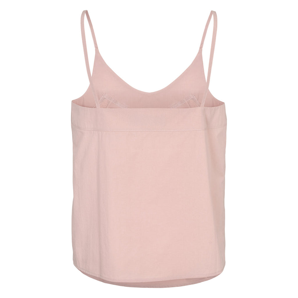 Poplin strop top, GOTS