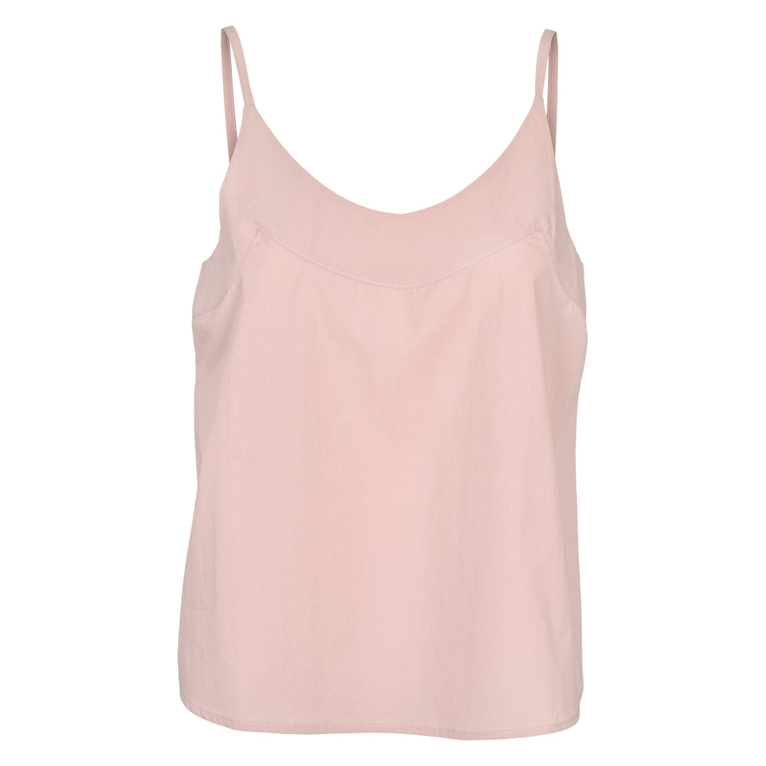 Poplin strop top, GOTS
