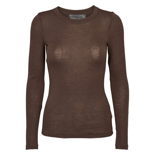 Merino wool long-sleeve, GOTS