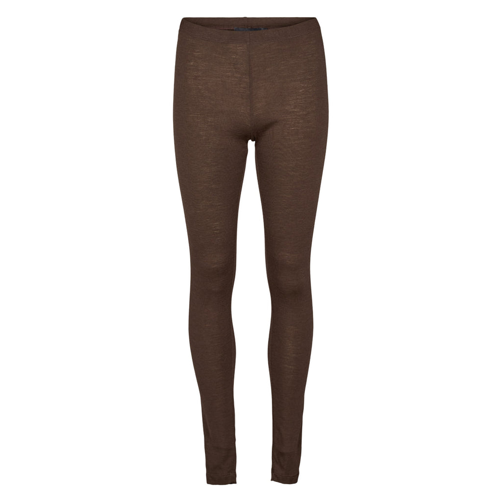 Merino wool choco tights, GOTS