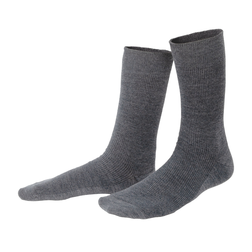 Wool/cotton socks, GOTS