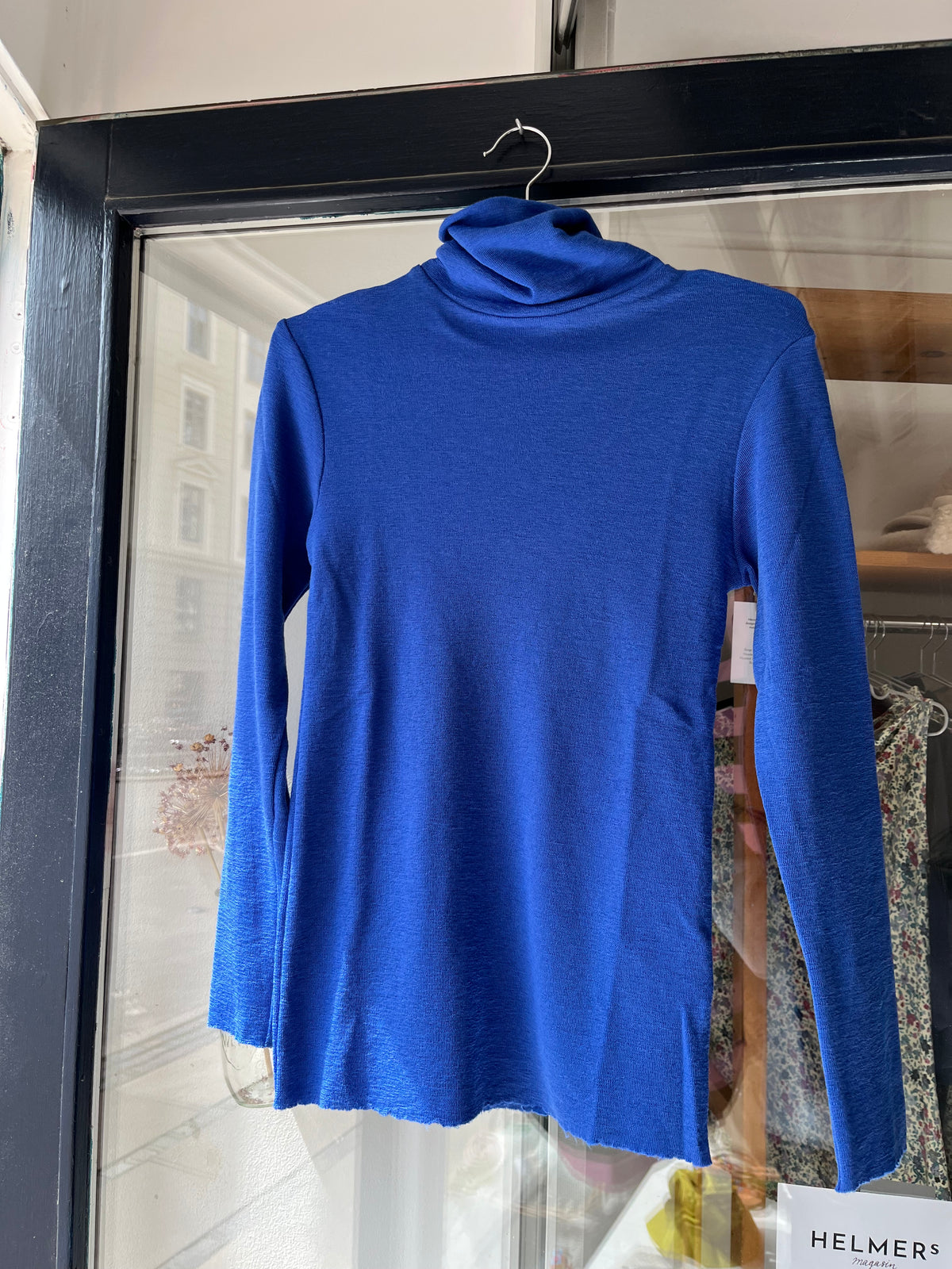 Roll-neck, pure merino
