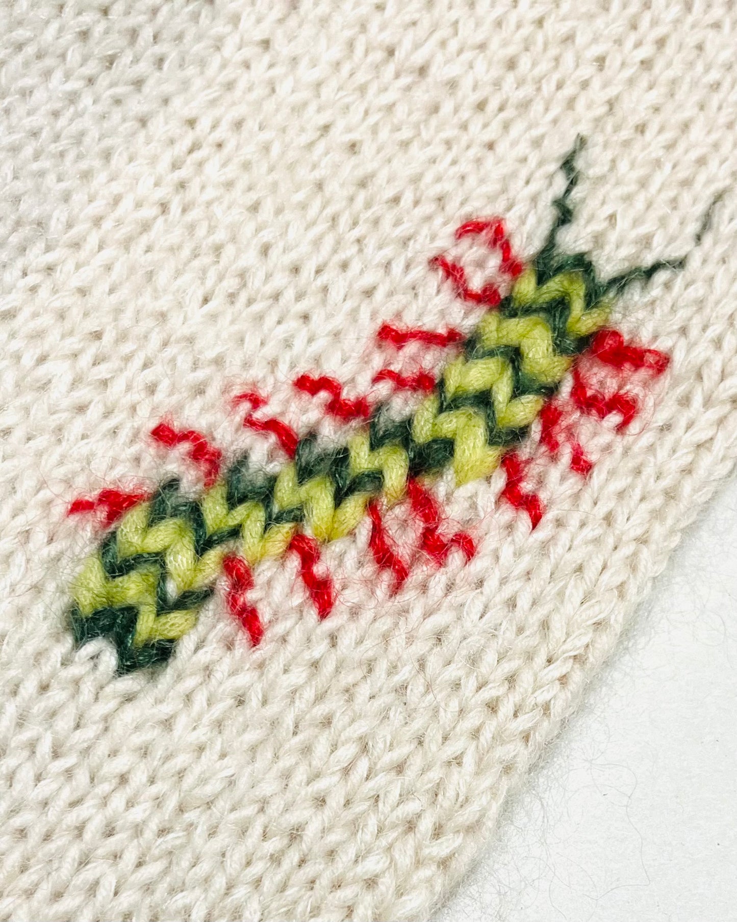 Sophie Rytter unika håndstrik sweater