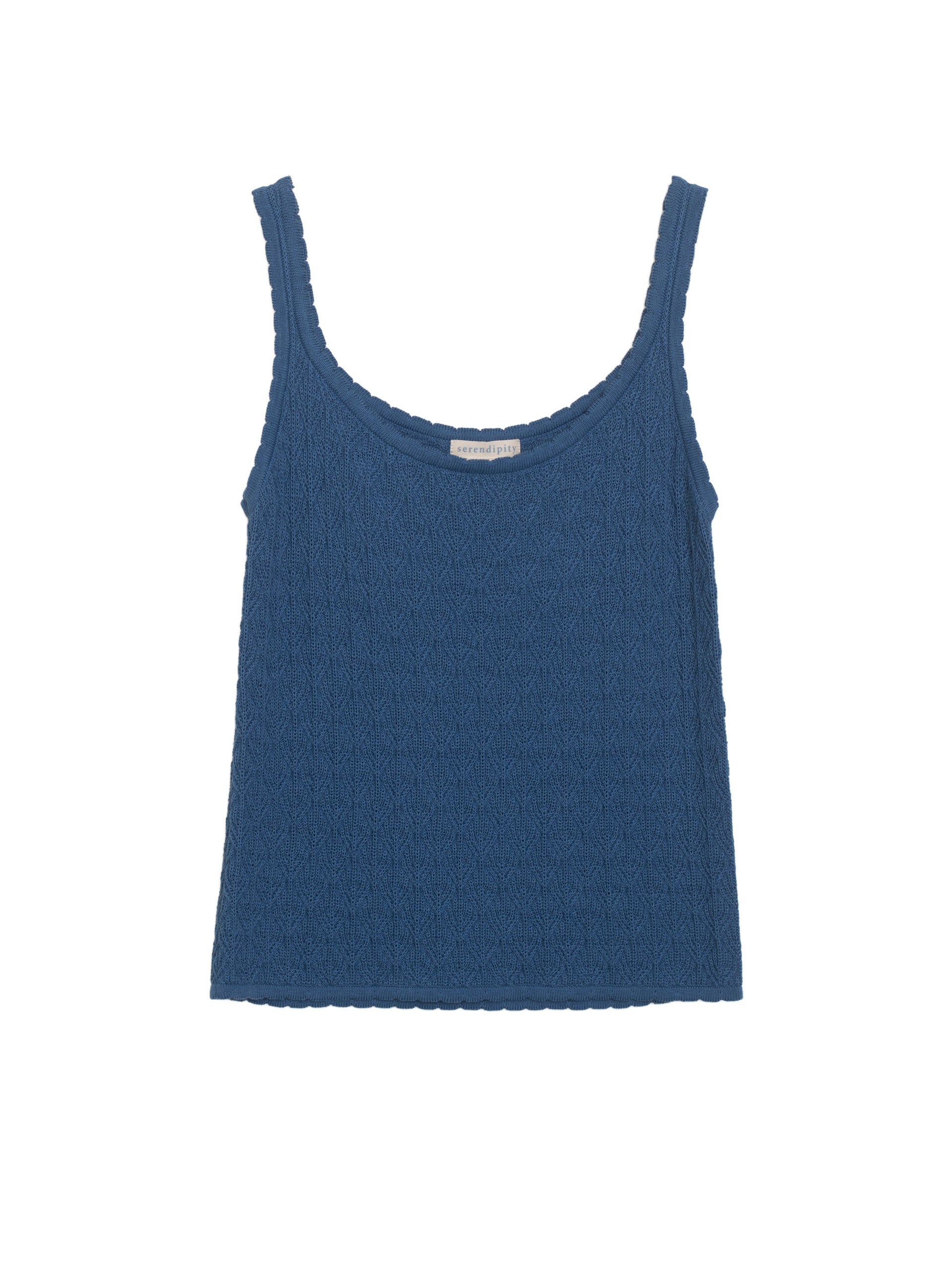 Serendipity øko feather strik top, GOTS