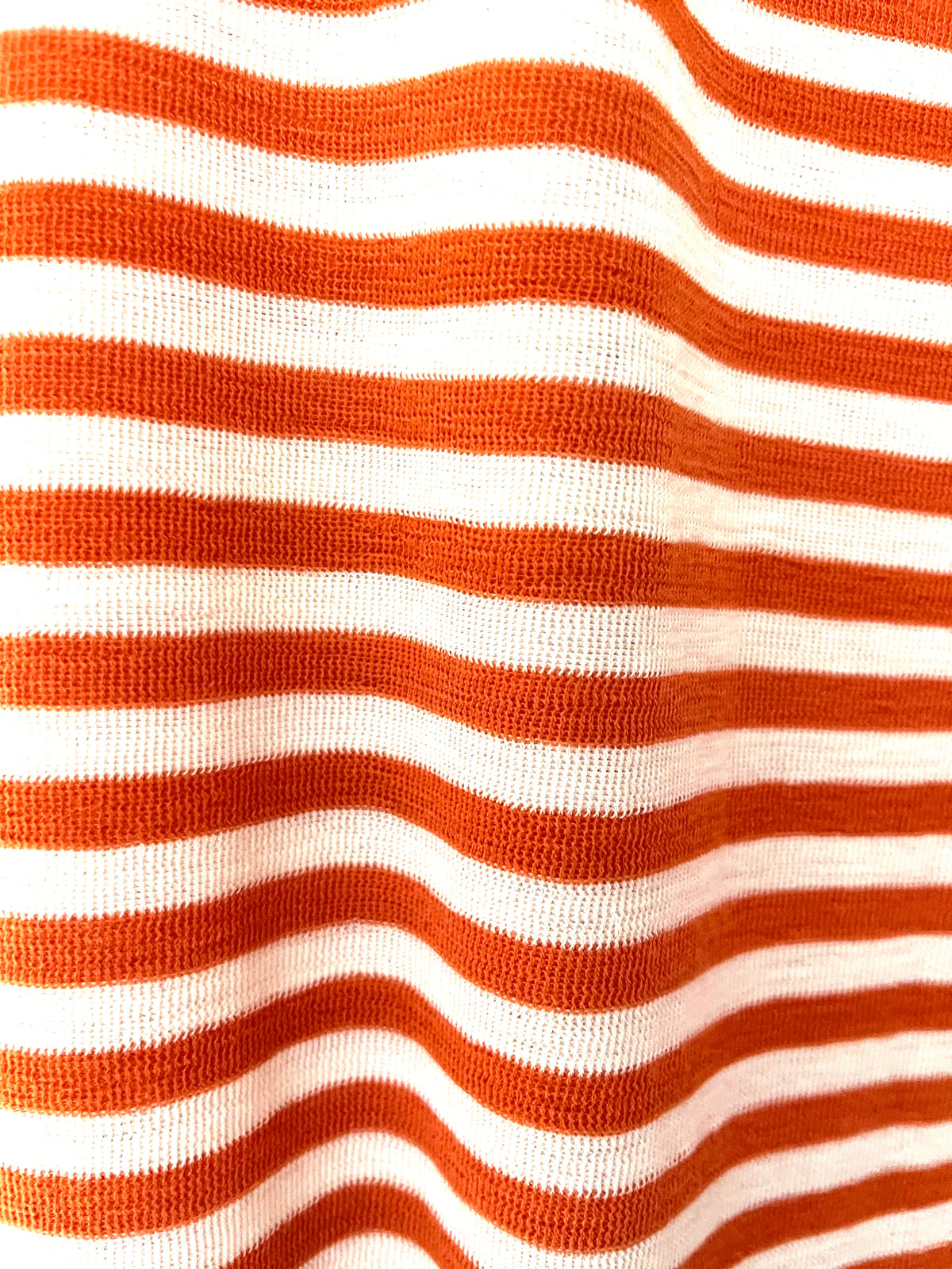 Roll-neck stripes, pure merino