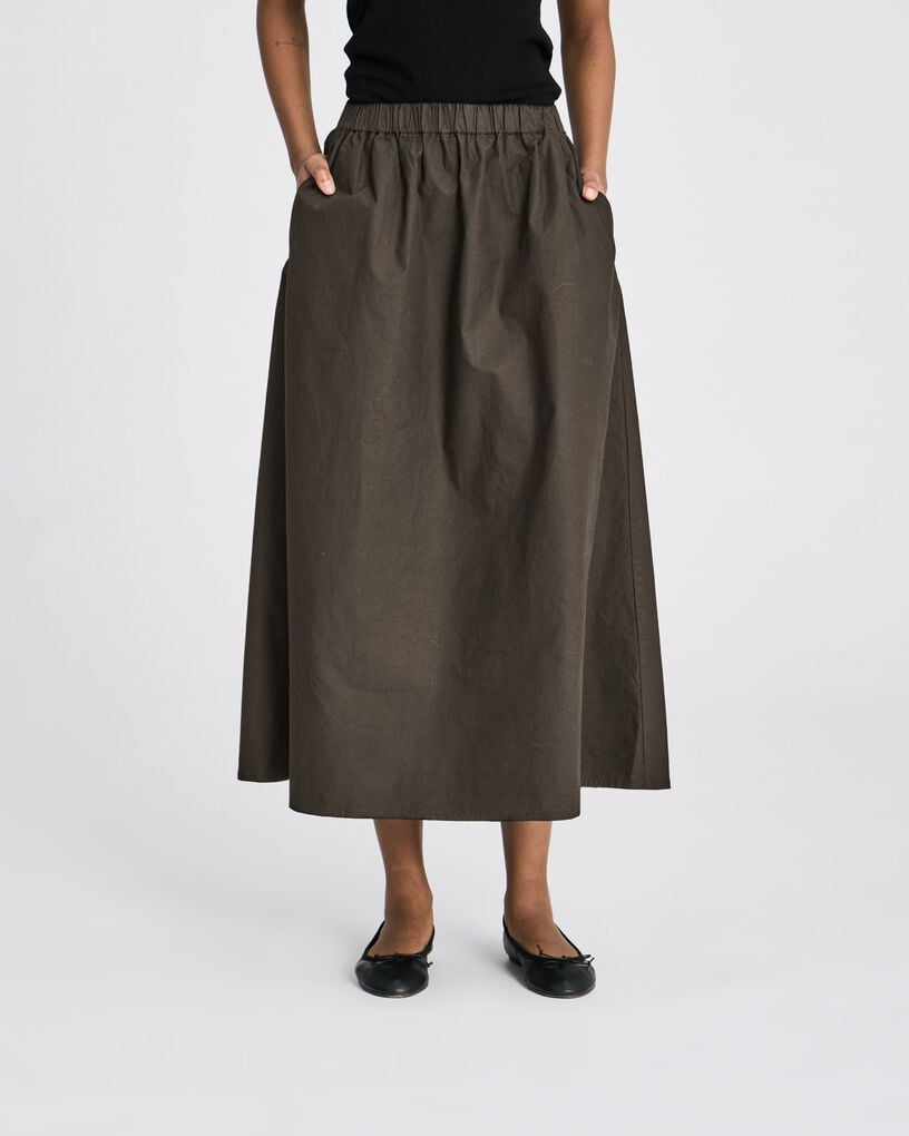 Alice Poplin Skirt, GOTS