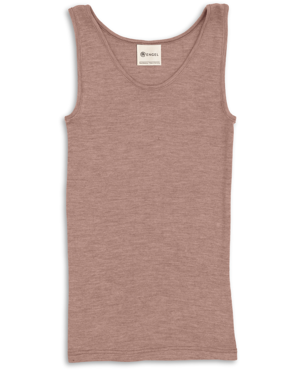 Tank top merino/silk, GOTS