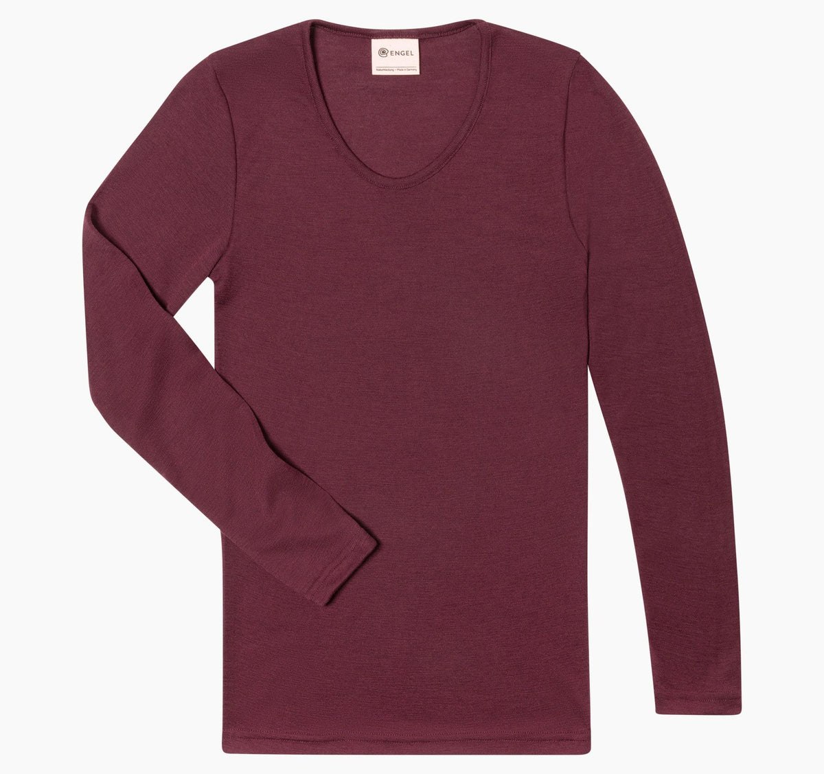 Long-sleeve merino/silk, GOTS