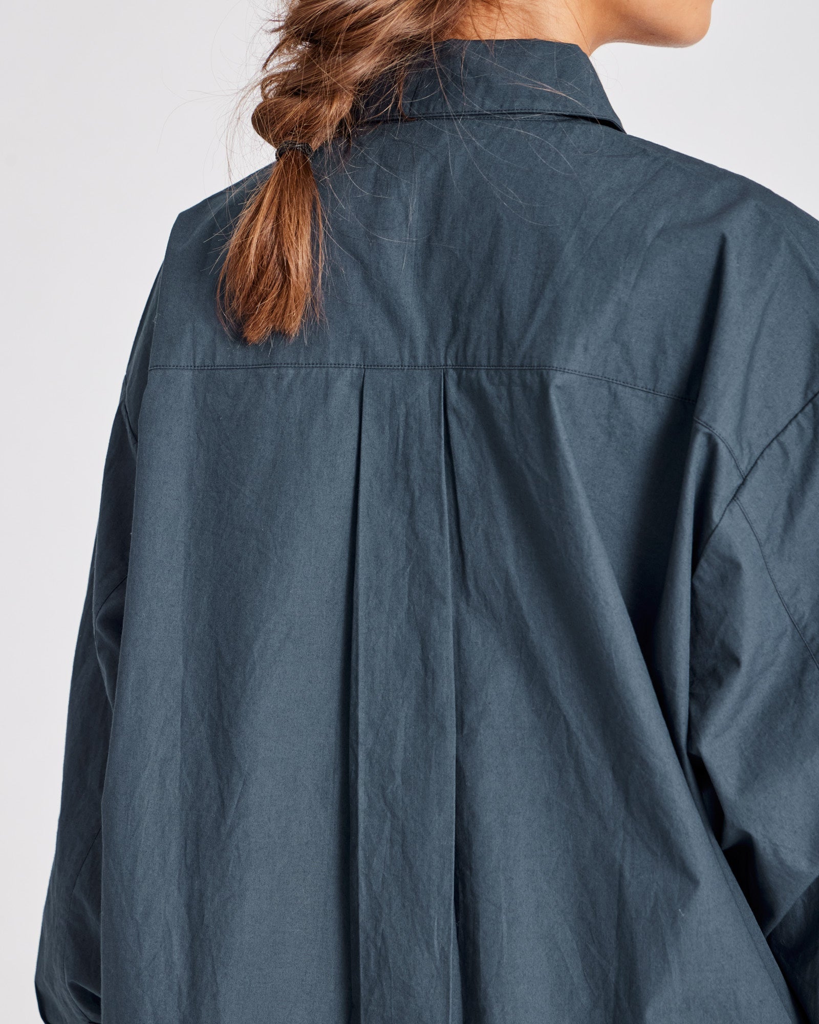 Astrid skjorte blue denim, GOTS