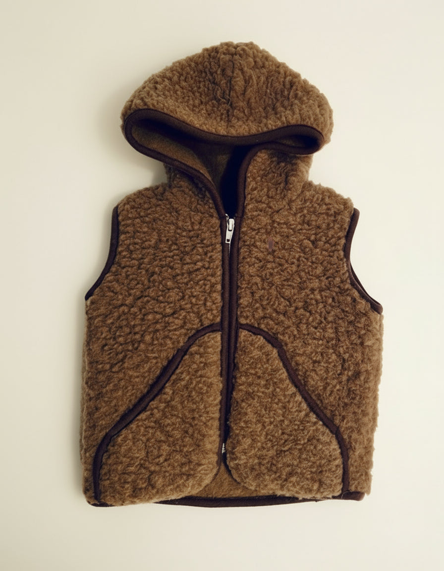 Babyvest i merinould